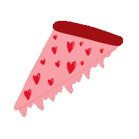 iammiaArt pizza pizza lover iammia iammiaart Sticker