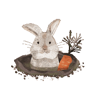 Art Bunny Sticker by La Fête Chocolat