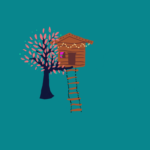 Treehouse Keep Out GIF