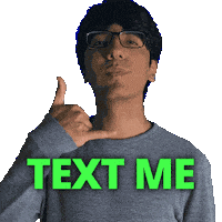 Text Chatting Sticker