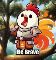 Wisdom Be Brave GIF by Zorooster