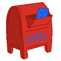 Post Letter Sticker