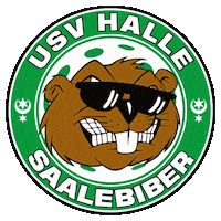 Sunglasses Floorball Sticker by USV Halle Saalebiber