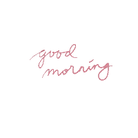 Good Morning Sticker