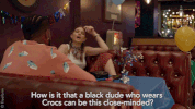 Crocs Contradict GIF by grown-ish