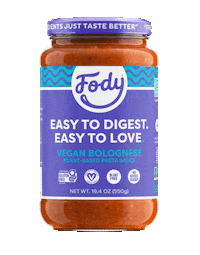 FODYFOODS gut digestion ibs guthealth Sticker