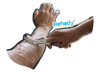 Rehady_Fisioterapia pain therapy recovery arm Sticker