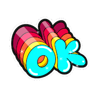 Colors Ok Sticker by Omer Studios