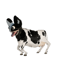 Black And White 3D Sticker by deadmau5