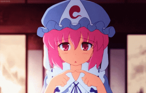 Yuyuko Saigyouji GIF
