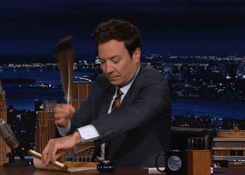 Jimmy Fallon Writing GIF by The Tonight Show Starring Jimmy Fallon