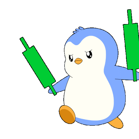 Crypto Penguin Sticker by Pudgy Penguins