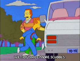 Shouting Season 3 GIF by The Simpsons