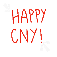 Chinese New Year Greetings Sticker by Anticlockwise