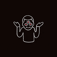Third Eye Shrug GIF by Chris