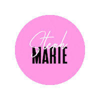 Steph Marie Sticker by Theluxxebeautyco
