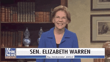 Elizabeth Warren Snl GIF by Saturday Night Live