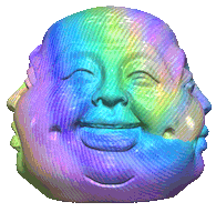 Happy 3D Sticker by Sarah Zucker