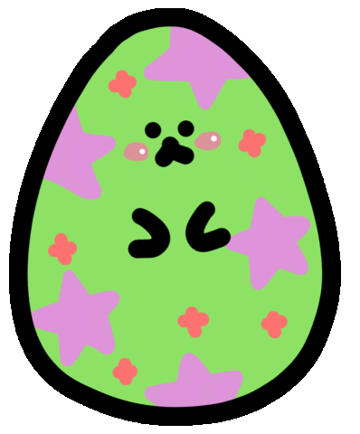 Easter Egg Sticker by Playbear520_TW