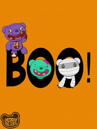 Halloween Bear GIF by DeddyBears