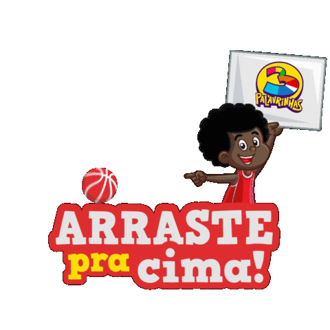 Basketball Swipe Up Sticker by 3 Palavrinhas