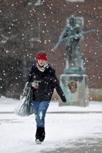 snow GIF by Eastern Kentucky University