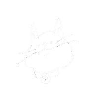 Cat Yawn Sticker