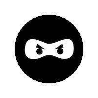 Angry Logo Sticker by The NinjaZone