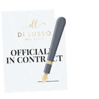 In Contract Dilusso Sticker by Di Lusso Real Estate