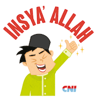 Happy Hari Raya Sticker by CNI