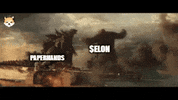 DogelonMars godzilla mars elon kong GIF