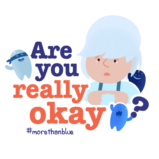 wecommssg giphyupload sad mental health emo Sticker