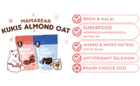 Almond Oat Sticker by MamaBear