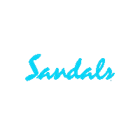 beach vacation Sticker by Sandals Resorts