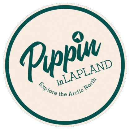 Winter Dogsled Sticker by Pippin in Lapland