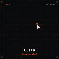Click Product Design GIF by TEAM AF