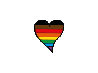 Rainbow Love Sticker