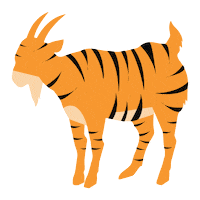TGRLiveEvents goat tiger tiger woods the goat Sticker