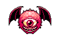 Pixel Art Demon Sticker by Tribute Games
