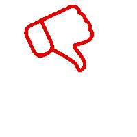 Hand Daumen Runter Sticker by Vodafone