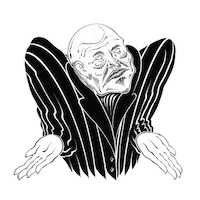 Art Shrug Sticker