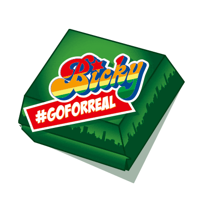 Food Box Sticker by Bicky Burger