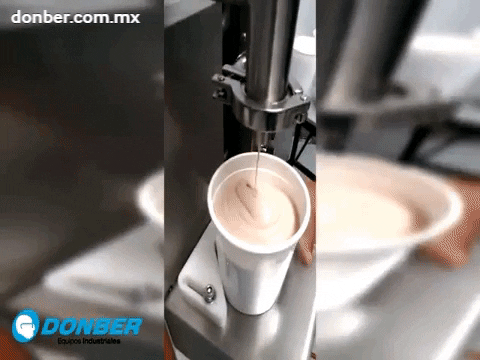 Donber giphygifmaker donber llenadora de productos viscosos envasadoras de productos viscosos GIF