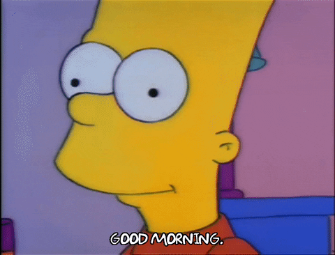 Season 3 Morning GIF by The Simpsons