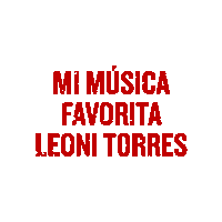 Leoni Torres Sticker by Puntilla Music