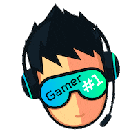 Number 1 Game Sticker