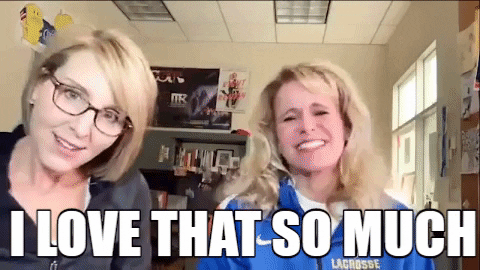 Love It Mock And Daisy GIF by Chicks on the Right