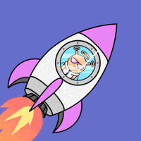 Rocket Pump GIF by Quirkies