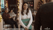 Janel Parrish Smiling GIF by Hallmark Channel