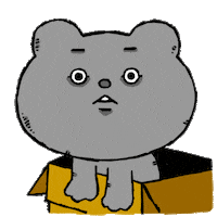 Sticker Bear Sticker by Minto Inc.